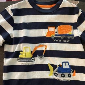 Gymboree Boys Construction tee